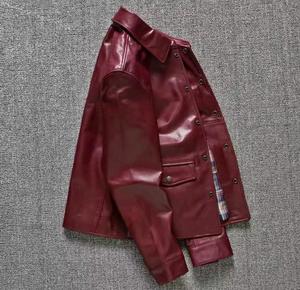Private Label <b>Cycling</b> Motorcycle Leather Motorcycle Winter <b>Jacket</b> Clothing <b>Men</b> Waterproof Racing Leather <b>Jacket</b> - Product Image 3