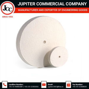 Disque de polissage en feutre non tissé avec trou perforé pour la finition des surfaces et le polissage à la pâte abrasive - Product Image 2