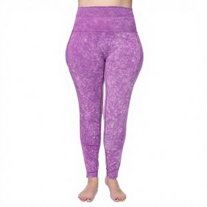 Leggings de yoga sin costuras para mujer, con efecto de realce de glúteos, cintura baja acanalada, nuevo modelo Impact Legging - Product Image 1