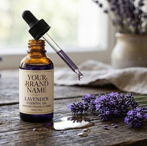 Aceite Esencial de Lavanda al por Mayor OEM, 100% Natural, Destilado al Vapor, para Cuidado de la Piel, Cuidado del Cabello, Aromaterapia, Proveedor a Granel - Product Image 3