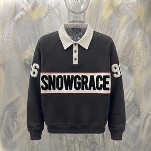 Snowgrace Unisex Full Sleeve Jersey Shirt Embroidered Logo Regular Fit All Seasons Adult Apparel - Product Image 4