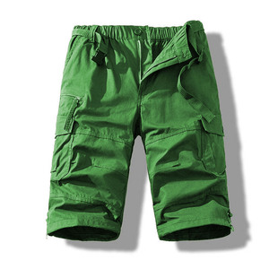 Plain Dyed cargo shorts man Outdoor Breathable shorts for men's Clothing Manufacturer Cargo Shorts Quick Dry Classic wear - Product Image 1