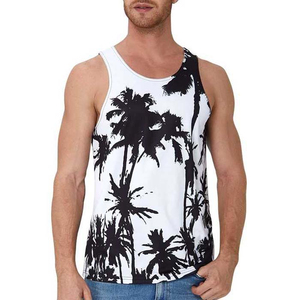 Débardeur décontracté pour homme, sans manches, en coton doux lavé, idéal pour l'été, vêtement de sport, gilet de gym léger, respirant et confortable - Product Image 1