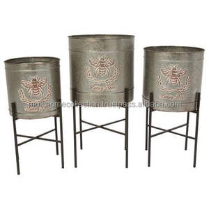 Maceta americana hecha a mano, soporte de flores, diseño múltiple para uso doméstico, la última maceta colgante galvanizada para exteriores - Product Image 6