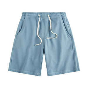 Shorts de sport en gros pour hommes, mélange de coton, shorts de gym, fabrication directe d'usine - Product Image 1
