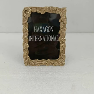 Superior Quality Durable Eco-Friendly <b>Large</b> Size Brass Antique Photo <b>Frame</b> Customized Color & Size for Indoor Bedroom - Product Image 2