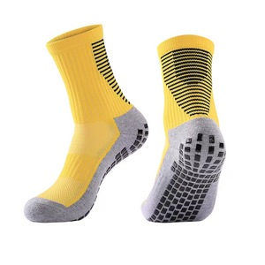 Classic Adult Football <b>Socks</b> Men's <b>Crew</b> Non-Slip Towel Bottom Thickened Spandex Nylon Digital Print Competition-Specific - Product Image 1