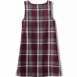Robe sans manches à carreaux pour filles, uniforme scolaire, robe-jupe uniforme pour enfants d'école - Product Image 2
