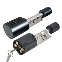 Serrure de cylindre intelligente à empreintes digitales Sudex JYF-LD11 pour TTLock Tuya, mot de passe numérique sans clé, haute sécurité, alliage d'aluminium