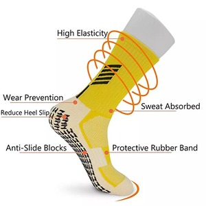 Athletic <b>Socks</b> Ankle Length Anti Slip Dot Pattern Spandex Polyester Basketball Sports <b>Socks</b> for Adults Summer Wear - Product Image 2