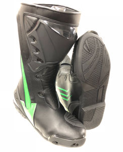 Bottes de course moto sur mesure, haute qualité, durables, imperméables, ignifuges, grandes tailles, en cuir véritable, pour l'hiver - Product Image 2