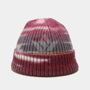Gorro de Punto a Rayas para Adultos, Unisex, Cálido para Invierno, 56-58CM, Material Acrílico, Estilo Casual - Product Image 5
