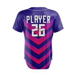 Camisetas de Béisbol Personalizadas para Niñas, Manga Corta, Sublimadas, Transpirables, 100% Poliéster, con Diseño Personalizado - Product Image 2
