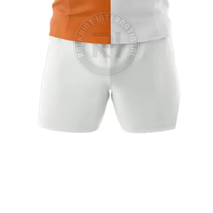 ชุดยูนิฟอร์มทีมรักบี้สำหรับผู้ชาย ผ้าพรีเมียม เสื้อเจอร์ซีย์และกางเกงขาสั้น ระบายอากาศได้ดี แห้งเร็ว เหมาะสำหรับกีฬาแข่งขัน - Product Image 5