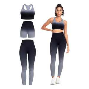 Custom Women 2 Piece Workout Set Polyester Spandex Athletic Wear Sports Bra and <b>Butt</b> <b>Lift</b> <b>Leggings</b> Fitness Apparel - Product Image 3
