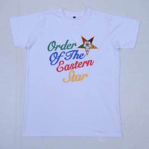 Camisetas Casuales de Manga Corta con Cuello Redondo Blancas de Algodón Bordadas con Logotipo Personalizado de Alta Calidad para Mujer, Venta al Por Mayor - Product Image 4