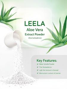Extracto de Aloe Vera en Polvo (Aloe barbadensis) Suministro del Fabricante – Polvo de Aloe Vera 100% Puro a un Precio Razonable - Product Image 5