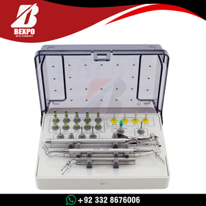 Kit de Elevación de Seno para Implantes Dentales, Juego de Instrumentos Hidráulicos para Elevación de Seno con Escariadores S, Tapones y Separadores de Hueso, Herramientas Quirúrgicas - Product Image 3