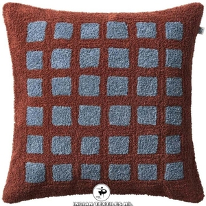 Housse de coussin tuftée personnalisée style bohème pour salon, chambre, voiture, hôtel, avec pompons, écologique, personnalisable, OEM, vente en gros - Product Image 1