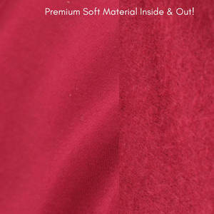 ชุดวอร์มผ้าฟลีซพรีเมียมสำหรับผู้ชาย |   ชุดเซ็ตแทรคสูทแบบมีซิปสีมารูนเบอร์กันดี |   ชุดออกกำลังกายและชุดกีฬา - Product Image 6