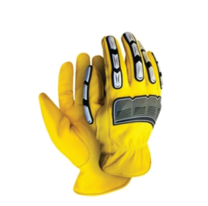 Guantes de Trabajo de Cuero Vacuno Duraderos, Antiestáticos, Resistentes al Agua, a los Impactos, con Protección PPE, Anticorte y Antiesmagamiento - Product Image 3