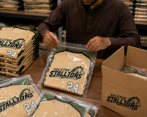 ชุดเบสบอล/ซอฟต์บอลแบบสั่งทำพิเศษ ไซส์พลัส SALSTAR SPORTS พิมพ์ลายแบบ Sublimation สายปรับได้ แห้งเร็ว ระบายอากาศได้ดี 100% สำหรับทุกเพศ - Product Image 6