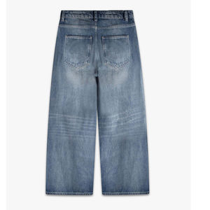 Jeans cargo pour hommes, streetwear, denim droit, respirant, écologique, léger, mode streetwear, hip hop, jeans RAW - Product Image 4