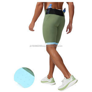 Compression Running <b>Shorts</b> High Elasticity Moisture-wicking <b>Lightweight</b> Multi-pockets Anti-slip Grips Running <b>Shorts</b> - Product Image 4