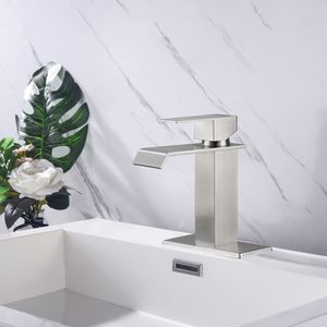 Rubinetto da Bagno Monocomando con Cascata per Lavabo - Product Image 3
