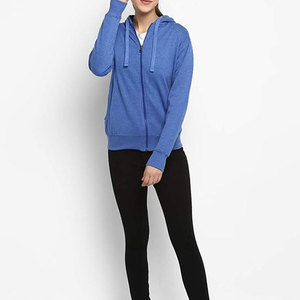 Sweat-shirt court à capuche haut de gamme pour femme, personnalisable avec logo, style streetwear professionnel, vente en gros, nouveau modèle 2026 - Product Image 1
