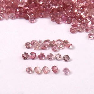 Turmalina Rosa Bebé, Corte Redondo de 2.5mm, Gema Suelta, Proveedor al por Mayor, Precio de Fábrica, Gema de Alta Calidad para Joyería - Product Image 1