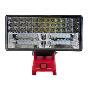 Lampe de travail LED 90W compatible 8 pouces - Étanche IP67, antichoc, intensité réglable, lumière du jour 6000K, lampe industrielle portable pour extérieur - Product Image 1