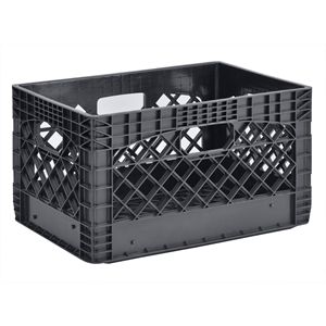 Cassetta Pieghevole in Plastica Resistente da 24QT, Contenitore Impilabile e Richiudibile in HDPE PP per Trasporto e Stoccaggio - Product Image 1