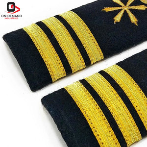 Insignias de Rango de Uniforme Profesional con Bordado Detallado, Insignias Personalizadas para Venta en Línea - Product Image 6
