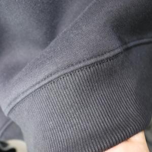 Sudadera FAWLEY con cuello simulado, 450 GSM, nombre personalizado, bordado en aplique, corte holgado, 100% algodón, felpa francesa. - Product Image 5