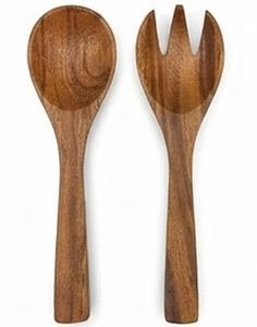 Service de table en bois de qualité supérieure avec bols et plateau de forme irrégulière, design minimaliste, durable, compatible lave-vaisselle, pour usage quotidien - Product Image 4