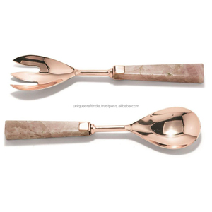 Gold <b>Light</b> Blue Acrylic Handle Cheese Knives Set Stainless Steel Charcuterie Spreader Tableware Wholesale Custom Kitchen Decors - Product Image 3