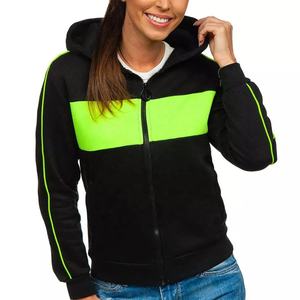 Sudaderas Deportivas de Invierno Casuales de Moda Personalizadas, Tejidas, 100% Algodón, para Mujer, con Estampado Personalizado y Patchwork - Product Image 6