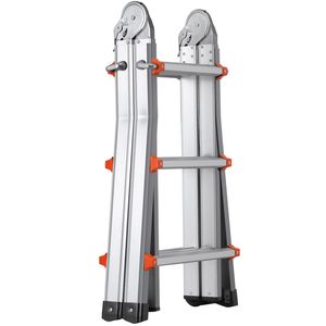 Scala Telescopica Compatta in Alluminio da 11 Piedi, Multifunzione, Portatile e Pieghevole per Camper - Product Image 1