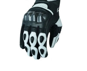 Gants de moto professionnels |   Design texturé minimaliste et discret, tout noir |   Prix direct usine - Product Image 6