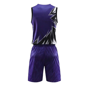 <b>Light</b> Weight Breathable Plus Size Unisex Adult Basketball Uniform 100% Polyester Sleeveless Custom Printed Sports Wear for - Product Image 3