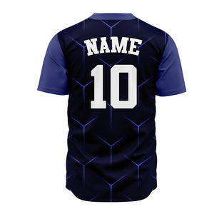 Maillots de baseball vierges en gros, Maillots de sport pour hommes, Chemises de softball, Maillots de baseball personnalisés - Product Image 4