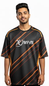 Camiseta Sublimada de Moda Urbana para Hombre, Talla Grande, Corte Regular, Poliéster/Algodón, Transpirable y Ecológica - Product Image 2