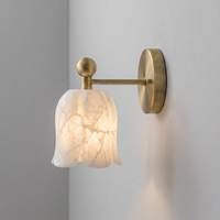 Applique murale moderne en marbre, forme ronde, en laiton, amovible, pour la décoration de la maison et du bureau, style Art Déco, idéale pour Diwali