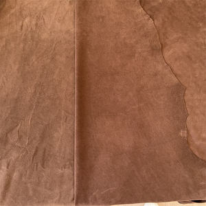 Brown Genuine Sheep <b>Split</b> Suede Leather Eco-Friendly Clothing Coats Dresses Shoes <b>Skirts</b> Home Decor Belt Handbag Luggage - Product Image 3