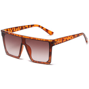 Trendy Oversized Square-frame Sun protection Korean-inspired Fashion Driving <b>Sunglasses</b> Full-rim Integrated <b>Sunglasses</b> - Product Image 6