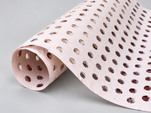Feuille de papier dentelle blanche artisanale de qualité supérieure avec perforations rondes pour emballage cadeau, loisirs créatifs et emballage - Total : 116 - Product Image 4