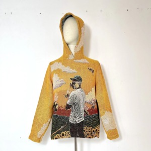 เสื้อฮู้ดปักโลโก้ตามสั่ง ขายส่ง เสื้อสเวตเชิ้ตผ้าฝ้ายโอเวอร์ไซส์ ผู้ผลิตเสื้อผ้าสตรีทแวร์ โรงงานผู้ผลิตเสื้อผ้า - Product Image 5