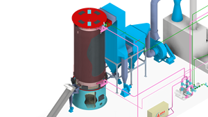 Calentador de Vapor de Biomasa de Alta Eficiencia con Control PLC para Calefacción Industrial |   Sistema de Caldera de Aceite Térmico de 6-8 MkCal para Ahorro de Energía - Product Image 5