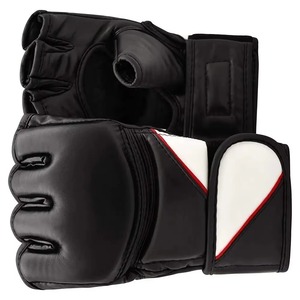 Guantes de boxeo MMA de medio dedo personalizados con la mejor protección para nudillos para pelear y agarrar GUANTES UFC MMA - Product Image 5